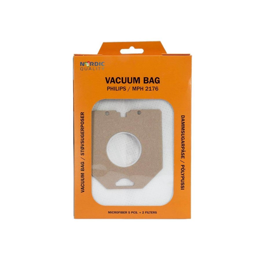 Staubsaugerbeutel - Nordic Quality MPH 2176 - Vacuum Cleaner Accessory Kit - 358079