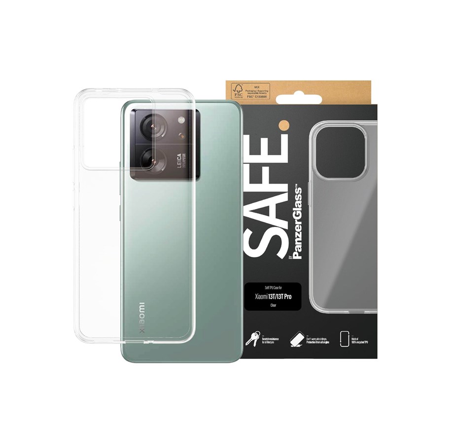 Handys - Cover & Cases - SAFE by PanzerGlass TPU Case Xiaomi 13T | 13T Pro - SAFE95631