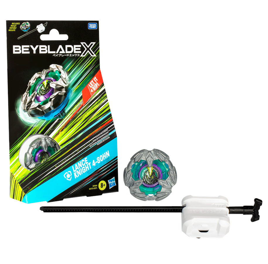 Spielzeug - Beyblade X Lance Knight 4-80HN Starter Pack Set - G0184ES0