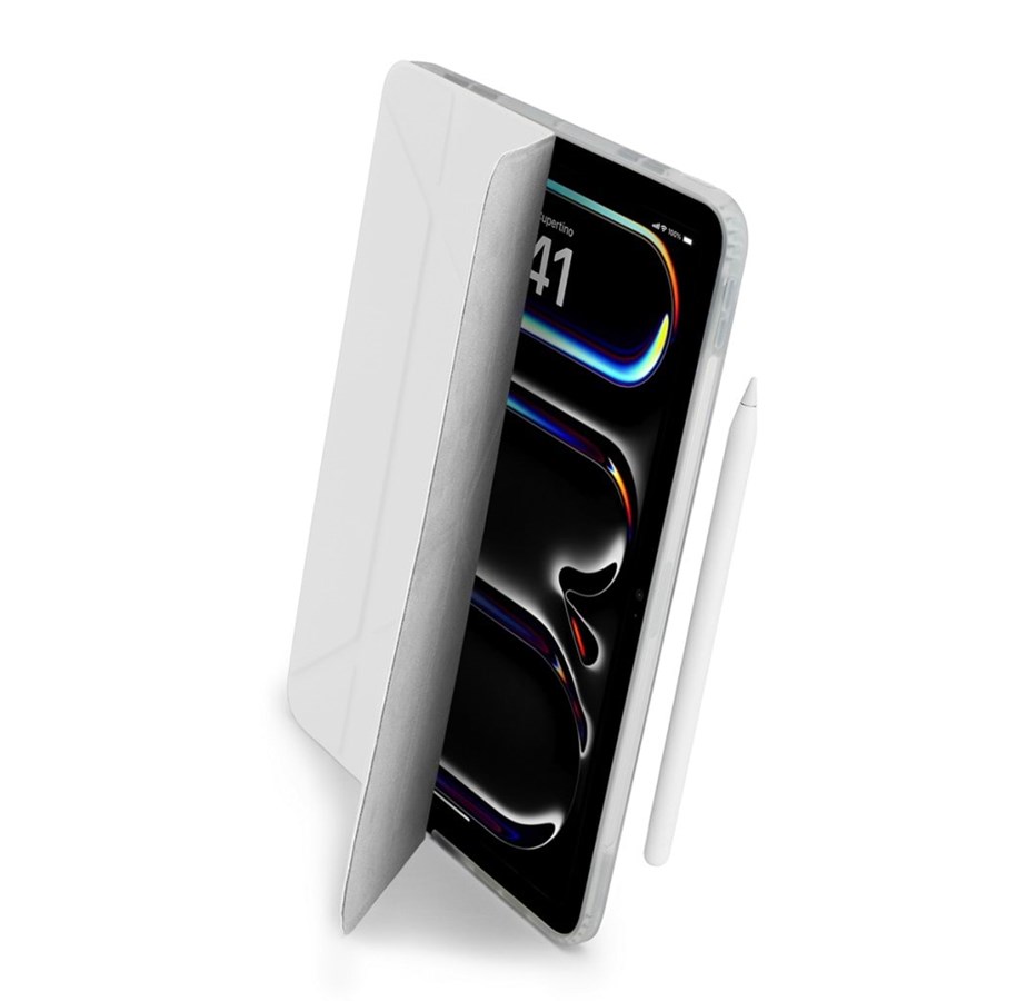 Tablets - Cover & Case - Pipetto iPad Pro 11 (2024) Origami No1 Original Case - White - P052-60-AF