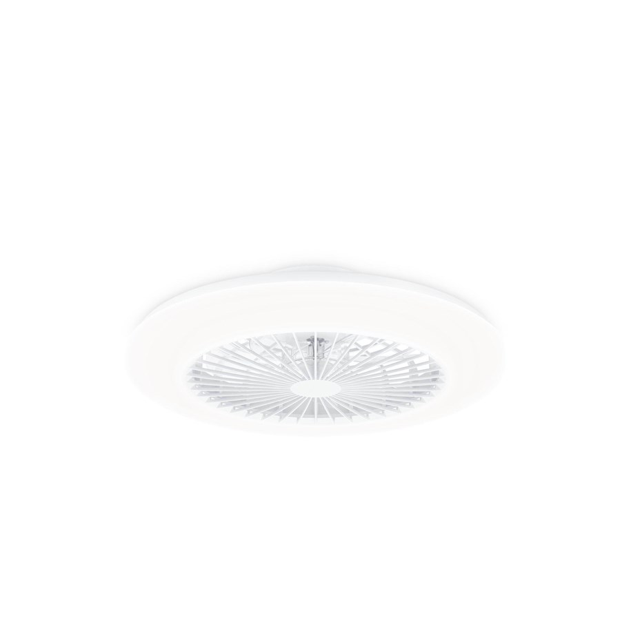 Lampen - Philips Amigo LED-Deckenleuchte mit Ventilator IR RD 25W+60W WH - 929003352501