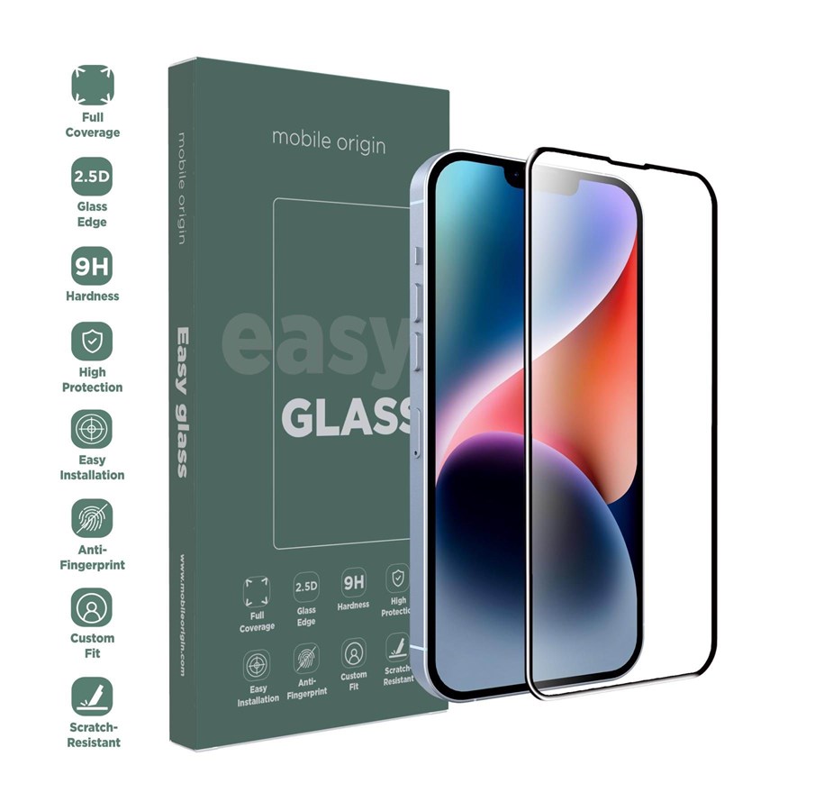 Handys - Schutzfolie - Mobile Origin EasyGlass - iPhone 17e/16e/14/13/13 Pro - FRL-EG-i14