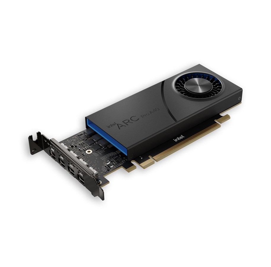 Grafikkarte - Intel Arc Pro A40 - 6GB GDDR6 RAM - Grafikkarte - 23P6PA00BA