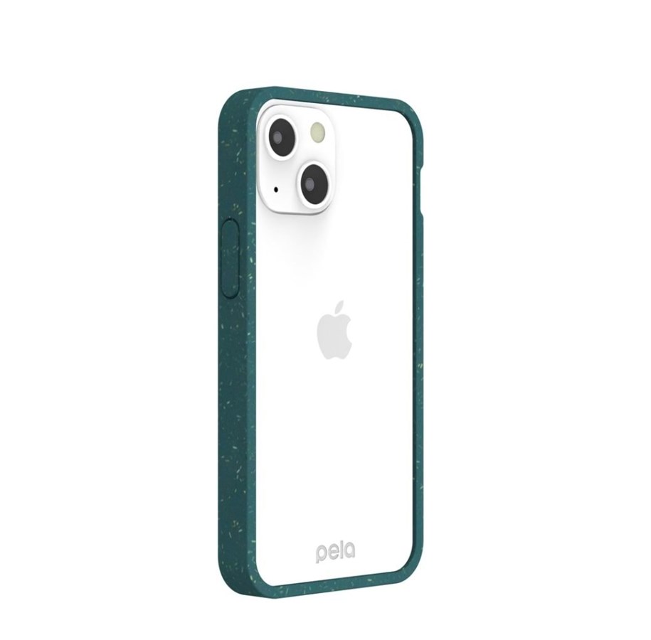 Handys - Cover & Cases - Pela Clear - iPhone 13 mini case - Green - 10811-670462108110