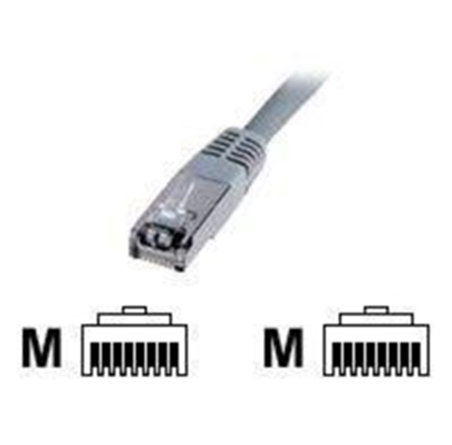 Netzwerk - Kabel - DIGITUS Premium - patch cable - 20 m - grey - Grau - 20m - DK-1521-200