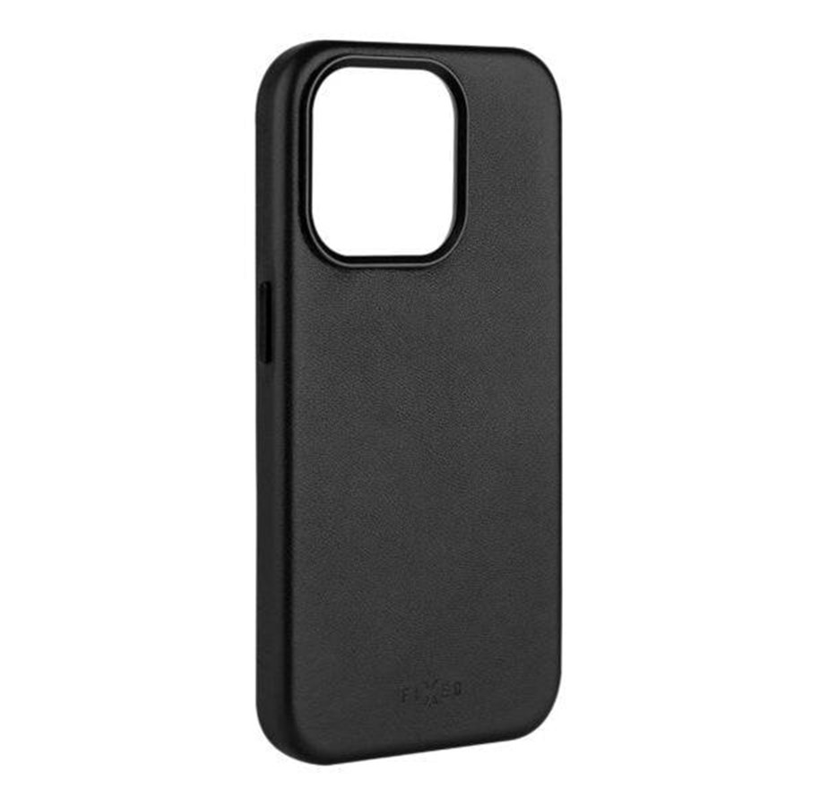 Handys - Cover & Cases - FIXED MagLeather case for iPhone 16 Pro - Black - FIXLM-1402-BK