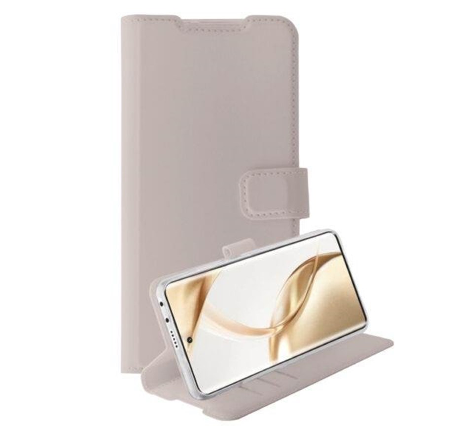 Handys - Cover & Cases - Vivanco Classic Wallet for Honor 200 - Greige - 64332