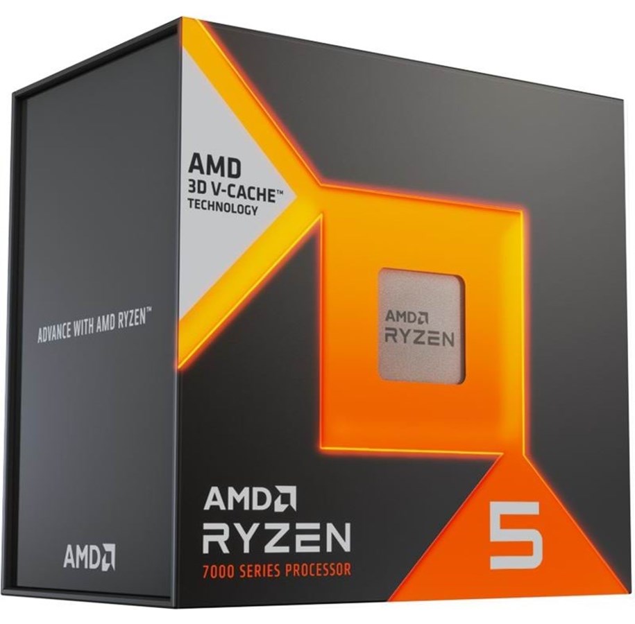 CPU - AMD Ryzen 5 7600X3D CPU - 6 Kerne - 4.1 GHz - AMD AM5 - AMD Boxed (ohne Kühler) - 100-100001721WOF