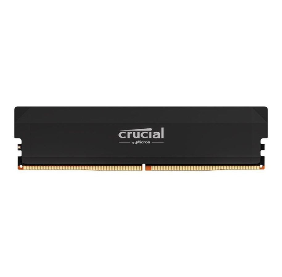 Arbeitsspeicher (RAM) - Crucial PRO Overclocking DDR5-6400 - 16GB - CL38 - Single Channel (1 pcs) - AMD EXPO & Intel XMP - Schwarz - CP16G64C38U5B