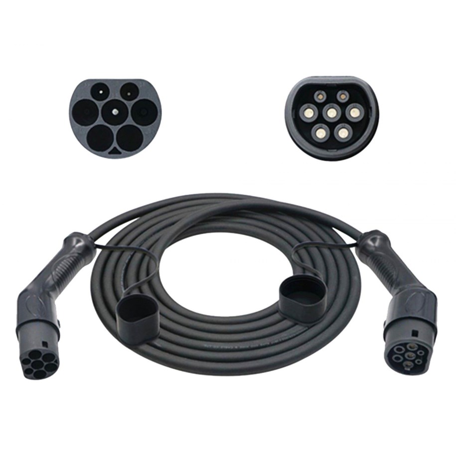 Aufladen von Elektroautos - Sinox EV Charging Cable Mode 3 - 32A 3 phases - 5m - Black - SEV6020