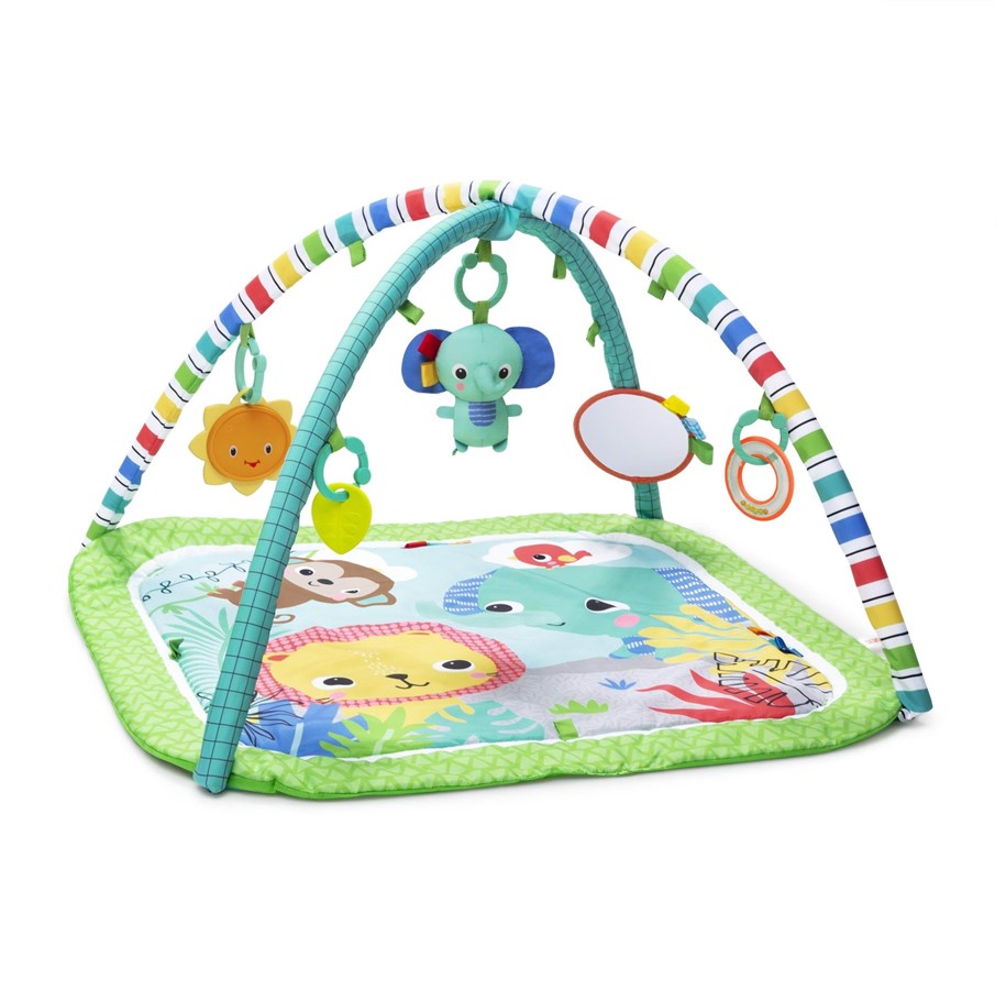 Spielzeug - Bright Starts Wild Wiggles™ FoldAway™ Spieldecke mit Spielbogen - BS-16814