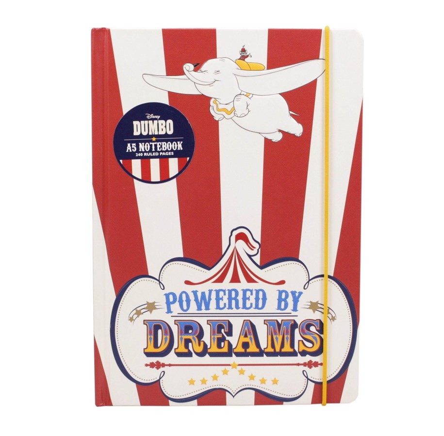 Blöcke, Formulare und Notizbücher - Half Moon Bay Disney A5 Notebook Dumbo - NBA5DC01