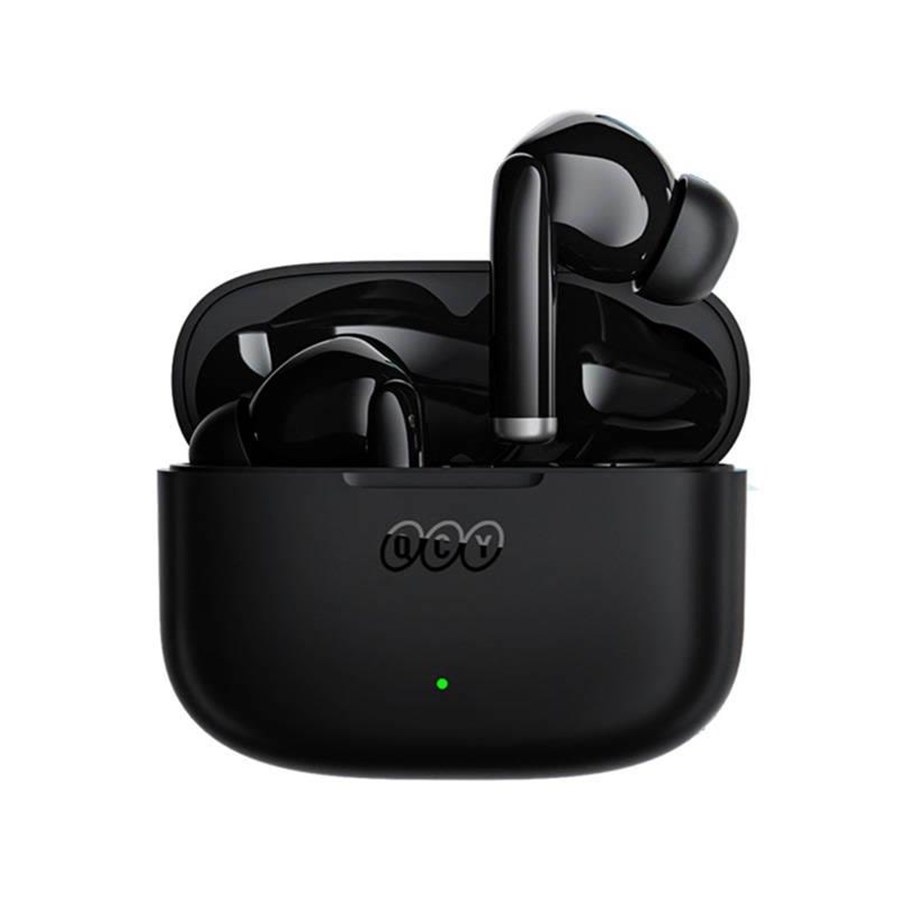 Kopfhörer/Headsets - QCY Earphones TWS T19 (black) - T19-Black