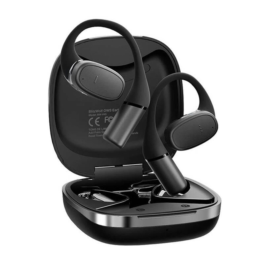 Kopfhörer/Headsets - BlitzWolf OWS BW-V49 Wireless Headphones - BW-V49