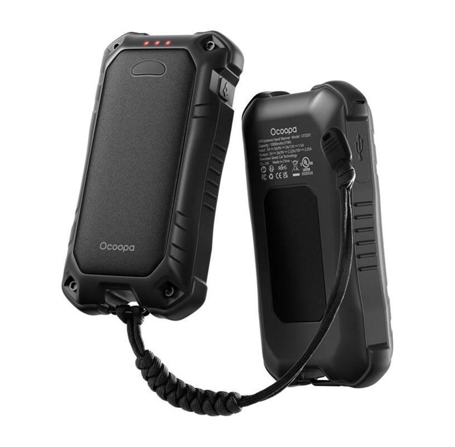 Powerbank (Akku) - Ocoopa UT4 Extreme Hand Warmer with Powerbank function USB-C Powerbank (Akku) - schwarz - 10000 mAh - UT3201