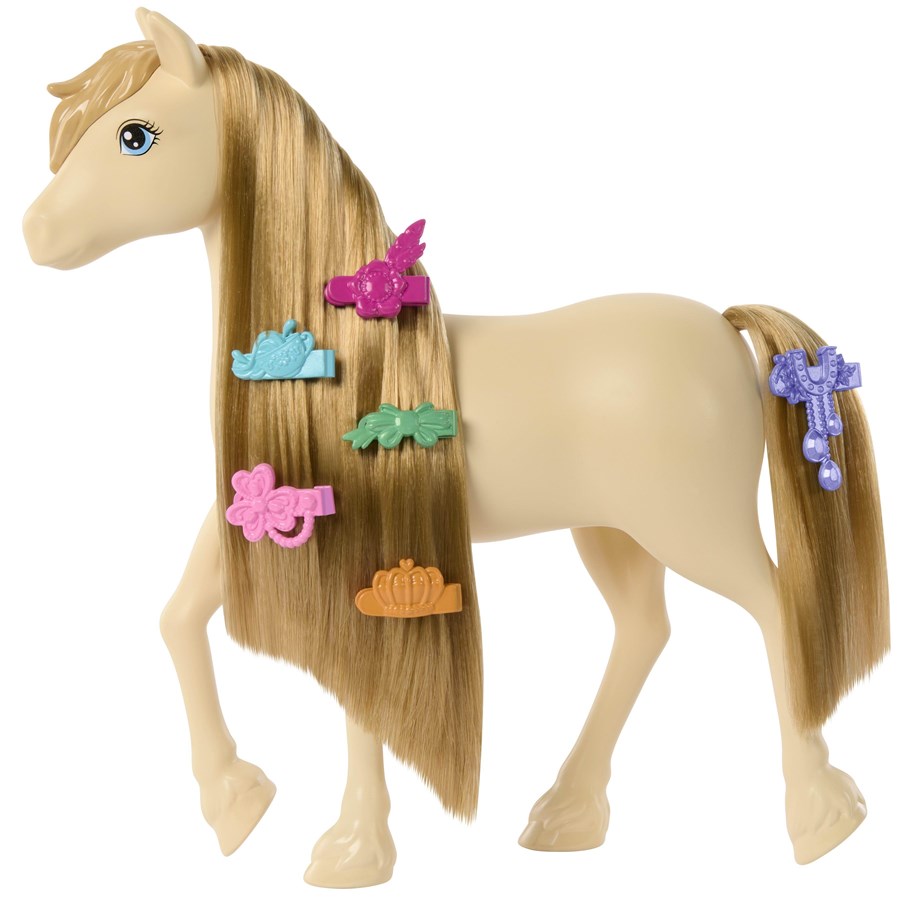 Puppen & Zubehör - Barbie Mysteries The Great Horse Chase Pony and Accessories - Tornado - HXJ36
