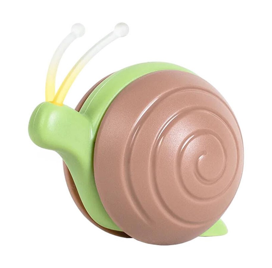 Katzen - Cheerble Interactive Cat Toy: Wicked Snail (Brown) - CWJ02-Brown