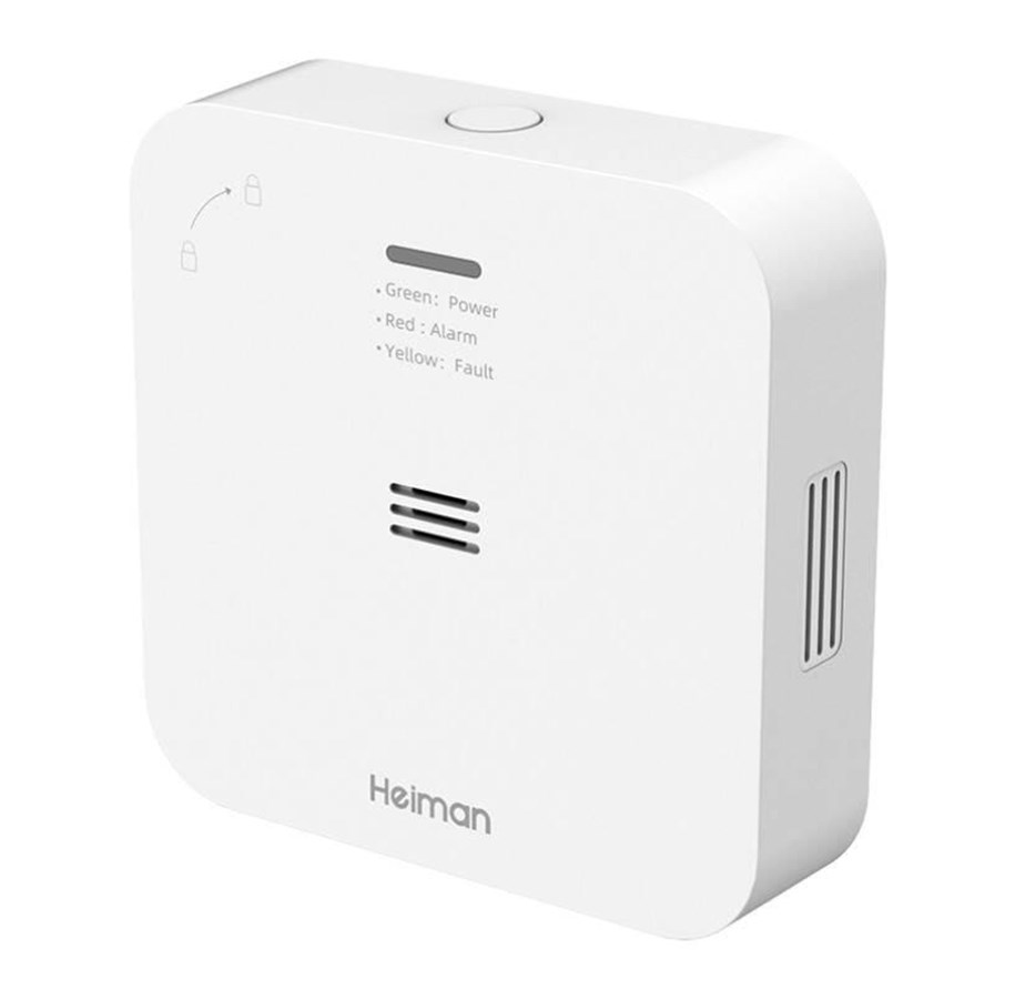 Smart-Home - Heiman WS-720ES Tuya WiFi Smart Carbon Monoxide Detector - WS-720ES