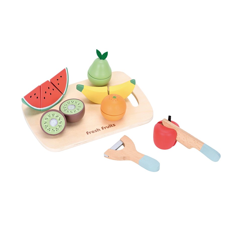 Holzspielzeug - Small Wood Fruit Cut-Ups - L40292
