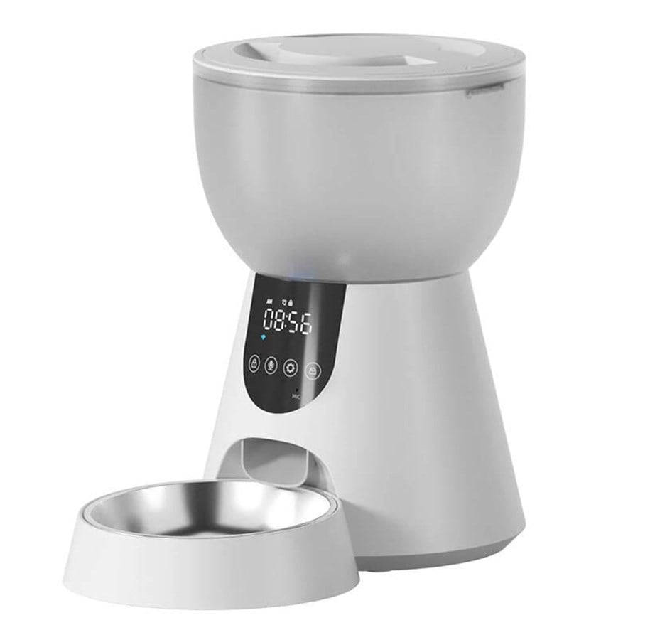 Hunde - PetWant F17 LED automatic food dispenser + W8 drinker - FW2-L