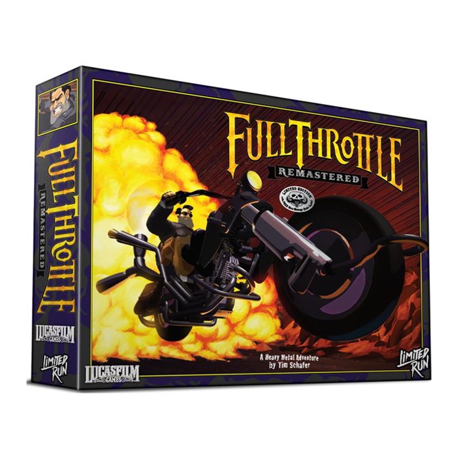 Spiele - Full Throttle Remastered (Collector's Edition) - Sony PlayStation 4 - Action/Abenteuer - PEGI Unknown - 0810105673395