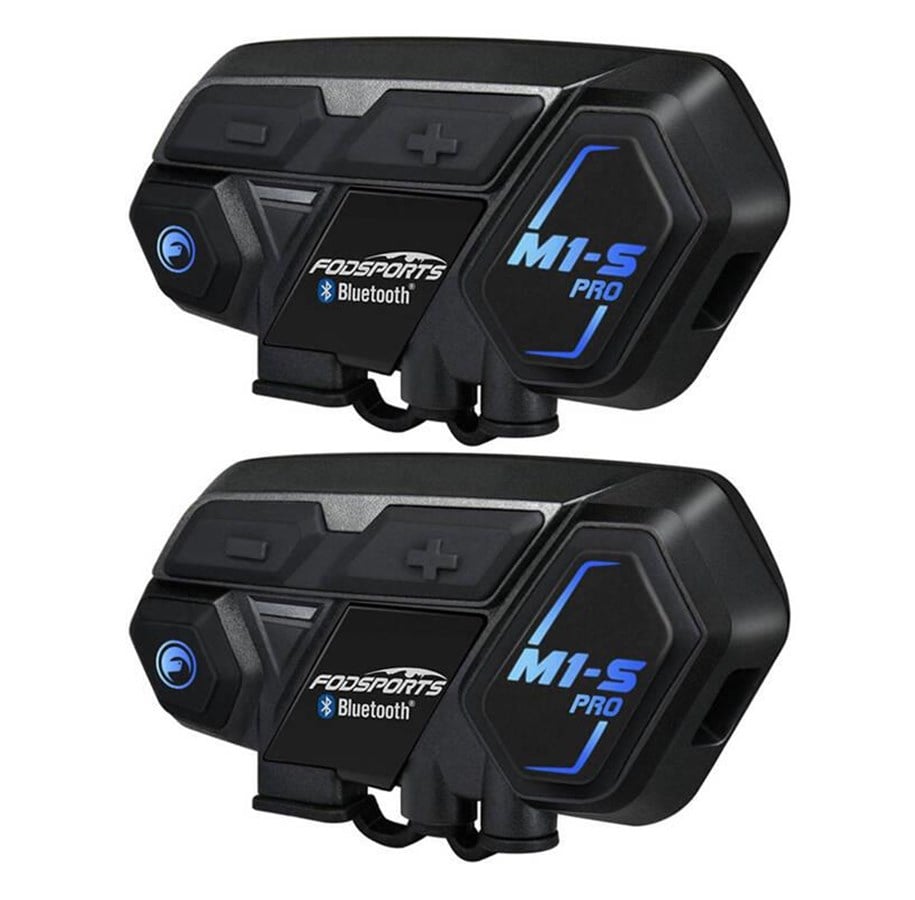 Kopfhörer/Headsets - Fodsports M1-S Pro motorcycle intercom two-pack (black) - M1-S Pro 2 pack