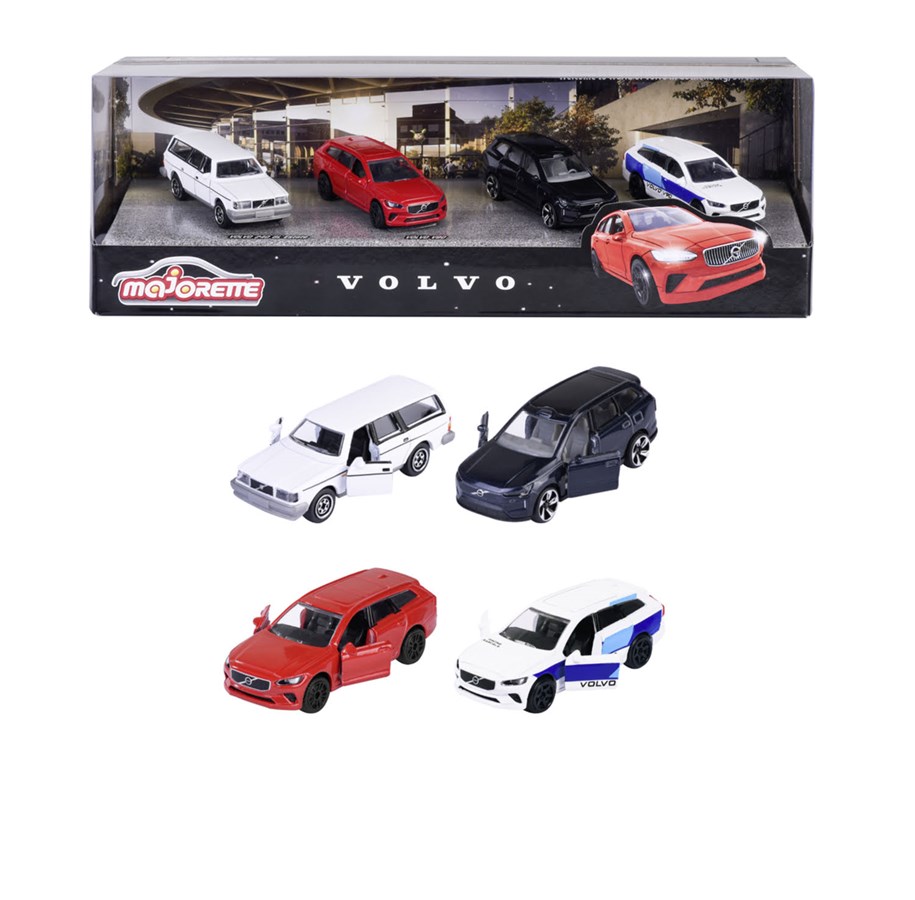 Spielzeugauto - Majorette Premium Cars Volvo 4 Pieces Giftpack - 212057615SD1