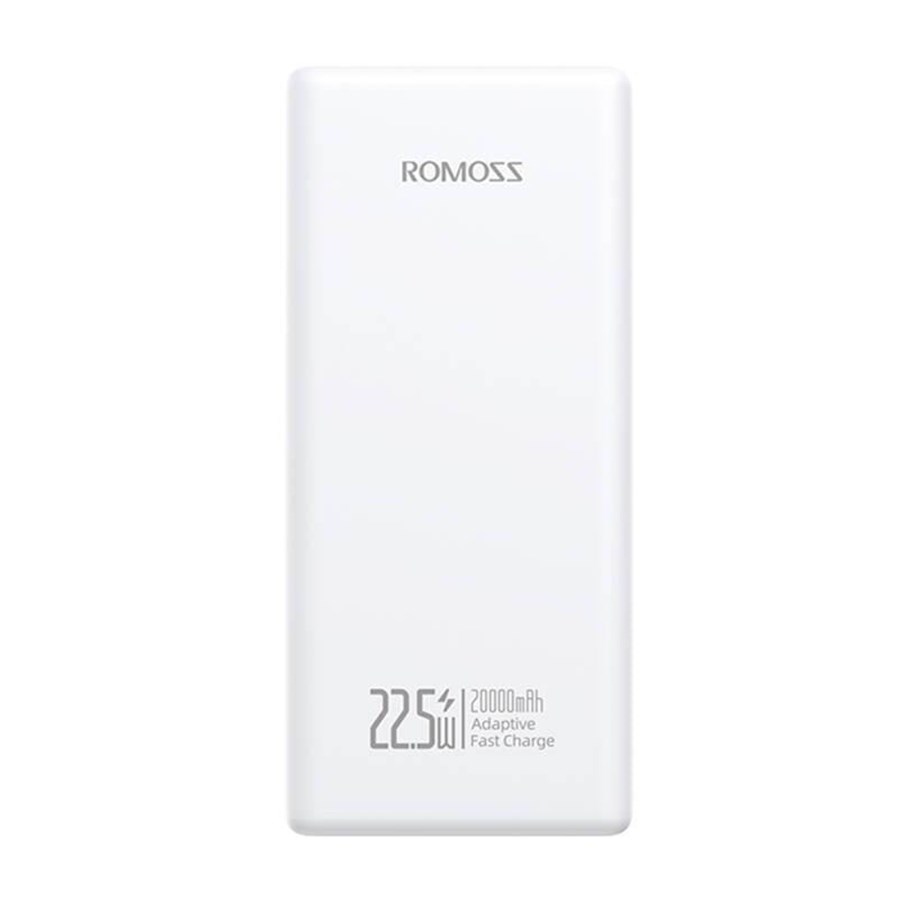 Powerbank (Akku) - ROMOSS Powerbank PRC20 20000mAh 22.5W (white) - 20000 mAh - PRC20-151-1133H