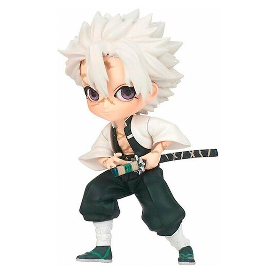 Merchandise - Banpresto - Demon Slayer: Kimetsu No Yaiba - Q Posket Petit Vol.5 (B:Sanemi Shinazugawa) Figure 7 cm - Figur - BP17840P