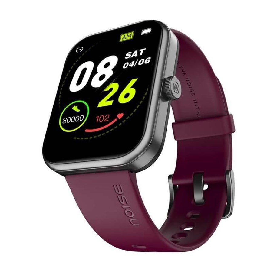 Smartwatches, Pulsuhren, Sportuhren & Schrittzähler - Noise Pulse 2 Max Smartwatch (Purple) - Pulse 2 Max Purple