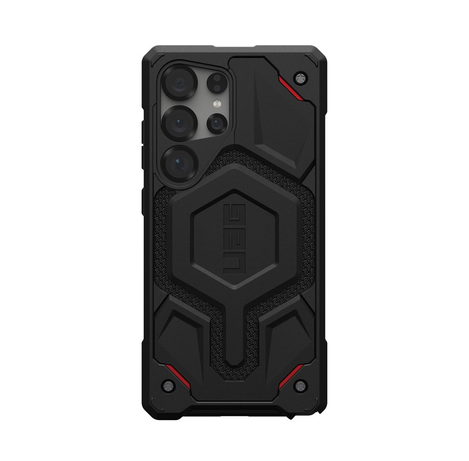 Handys - Cover & Cases - UAG Monarch Pro - Kevlar Black - Samsung Galaxy S25 Ultra - 214461113940