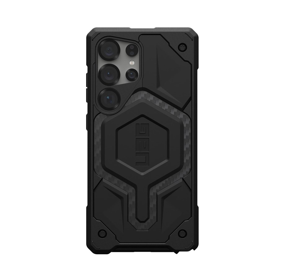 Handys - Cover & Cases - UAG Monarch Pro - Carbon Fiber - Samsung Galaxy S25 Ultra - 214461114242