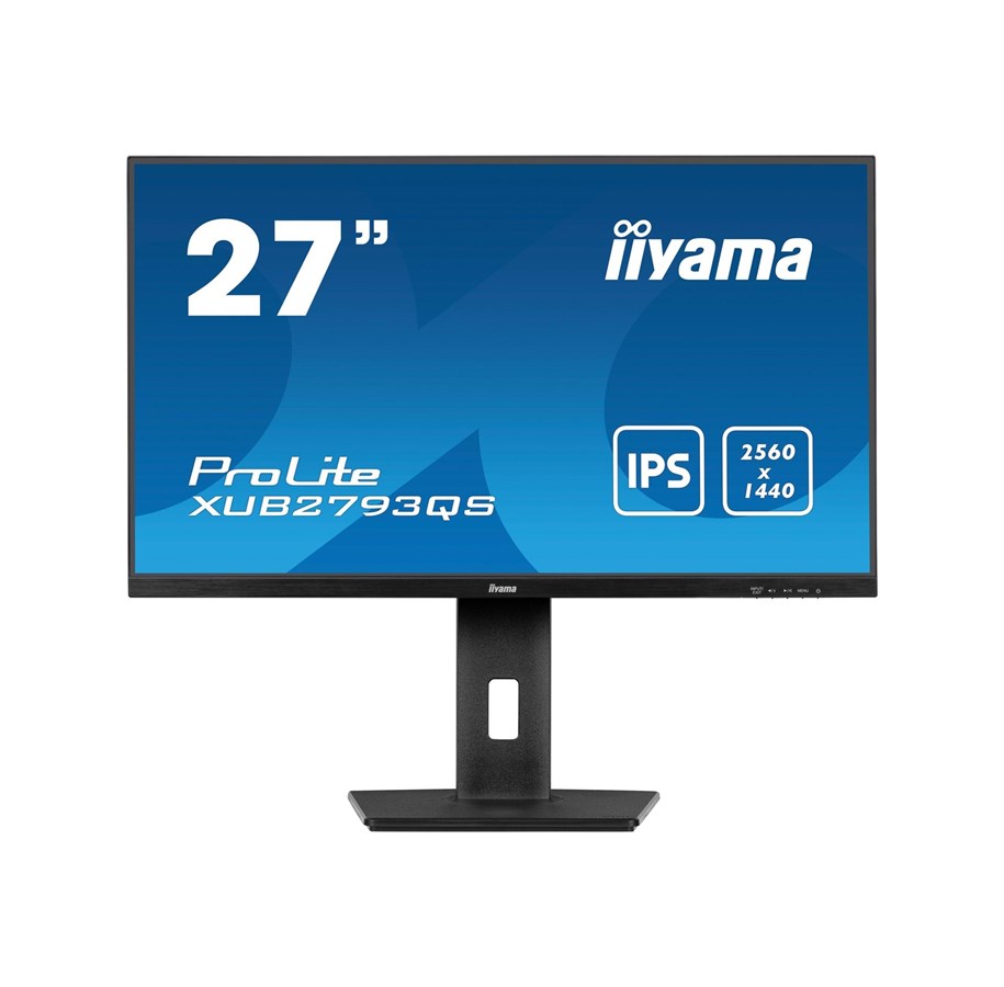 Monitor - 27" iiyama ProLite XUB2793QS-B7 - 2560x1440 (QHD) - 100Hz - IPS - XUB2793QS-B7