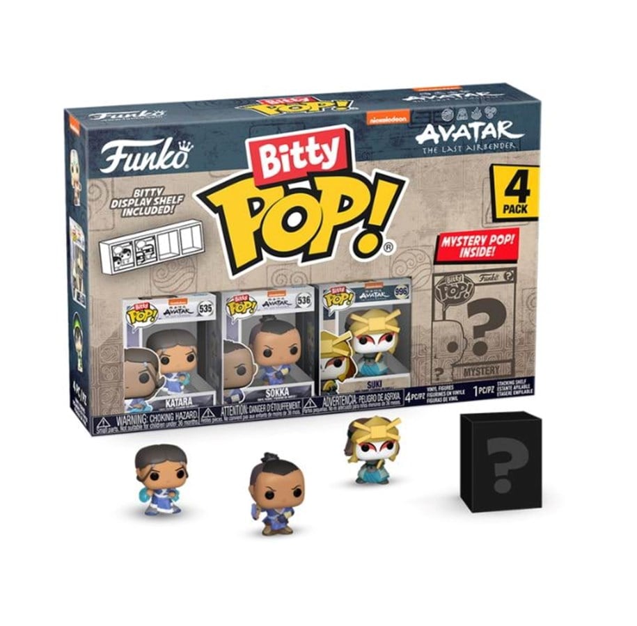 Merchandise - Funko! - Bitty POP Avatar The Last Airbender Series 4 - 4 pack - Figur - 73059