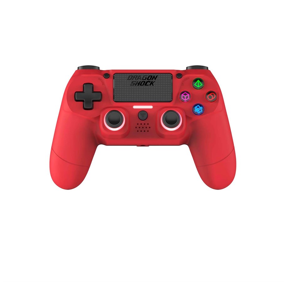 Gaming Zubehör - DRAGONSHOCK Wireless Controller Mizar for PS4 Red - Wireless Controller - Sony PlayStation 4 - 139239