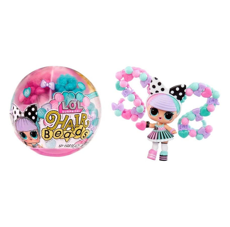 Figuren - L.O.L. Surprise Hair Beads Play Figure in Ball - 511205