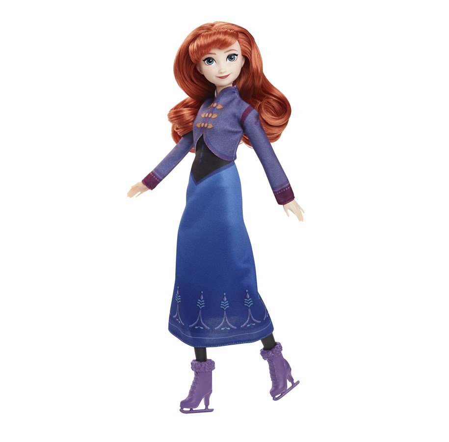 Puppen & Zubehör - Disney Frozen Ice Skating Anna Doll - JBG54