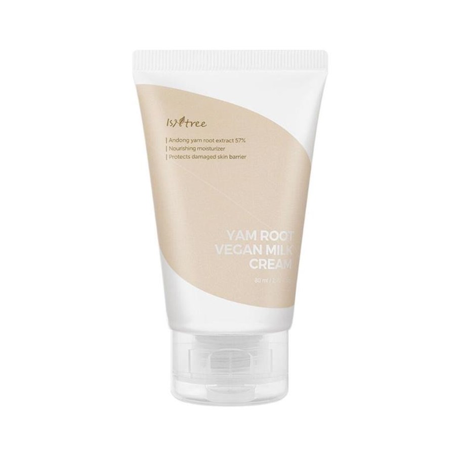 Gesichtspflege - ISNTREE Yam Root Vegan Milk Cream 80ml - 8809800940521