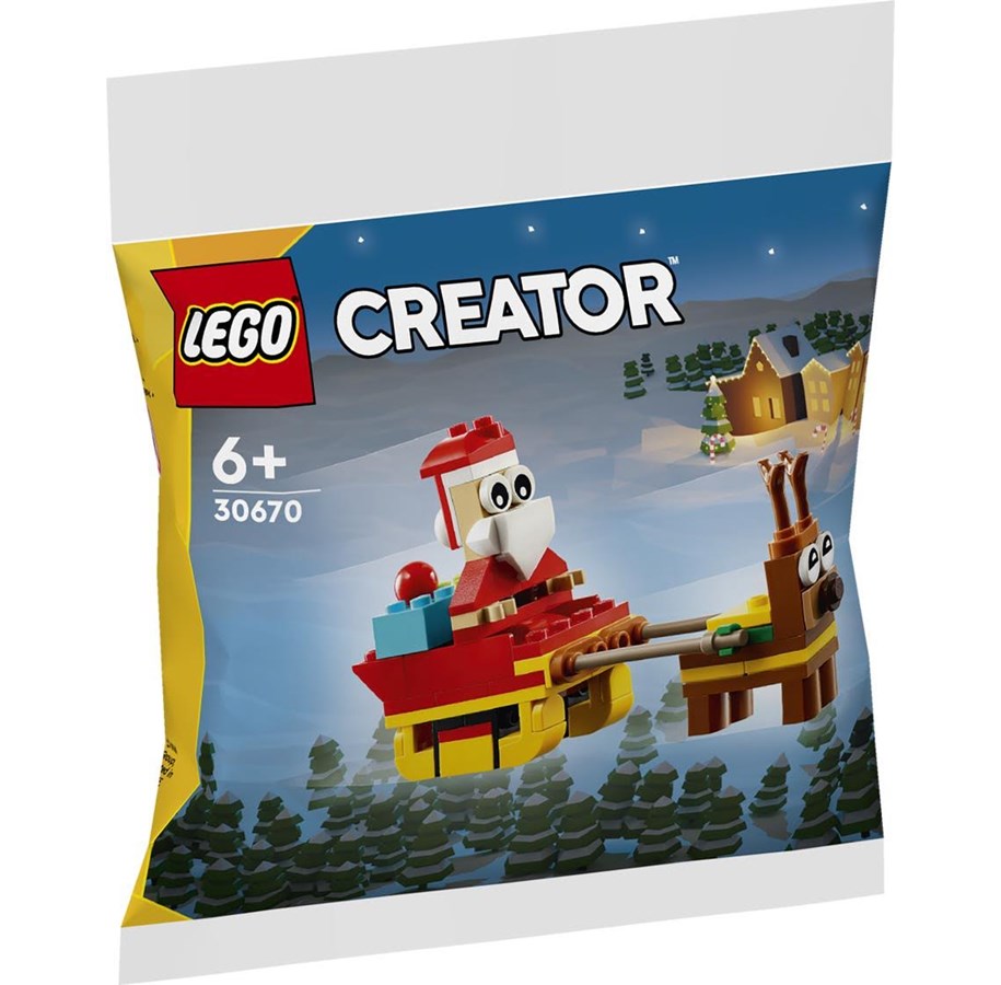 LEGO®  - LEGO Creator 30670 Weihnachtsmann auf Schlittenfahrt - 30670