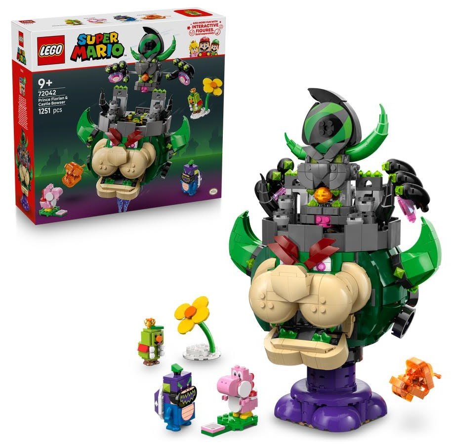 LEGO®  - LEGO Super Mario 72042 Prinz Florian & Schloss-Bowser - 72042