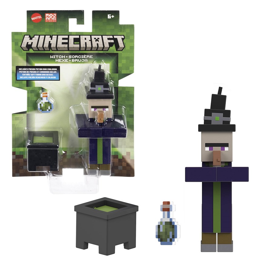 Merchandise - Minecraft - Witch - 8 cm - Figur - JCN32
