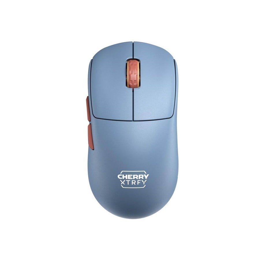 Maus - Cherry Xtrfy M68 - Maus (Blau) - CX-M68W-BLUE