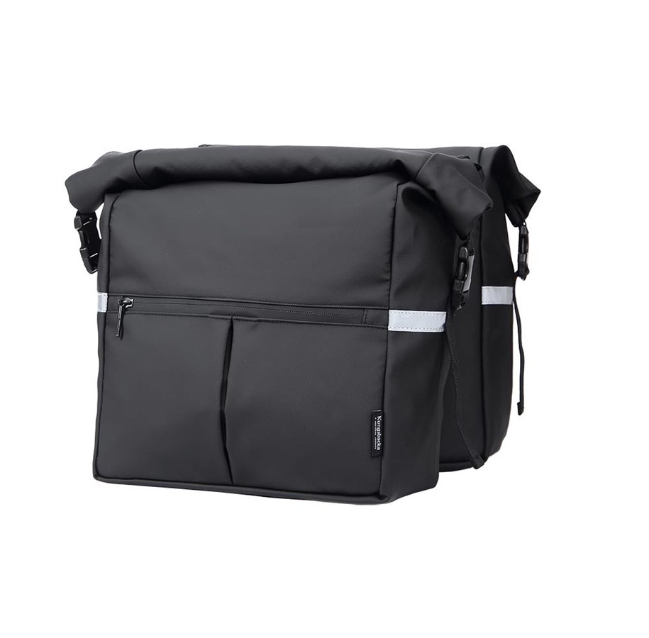 Taschen - KUNGSBACKA Gorm Double Bike Bag - Black - 2004012