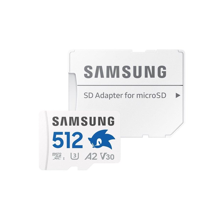 Speicherkarten - Samsung PRO Plus Sonic the Hedgehog microSD/SD - 180MB/s - 512GB - MB-MD512SA/LC1