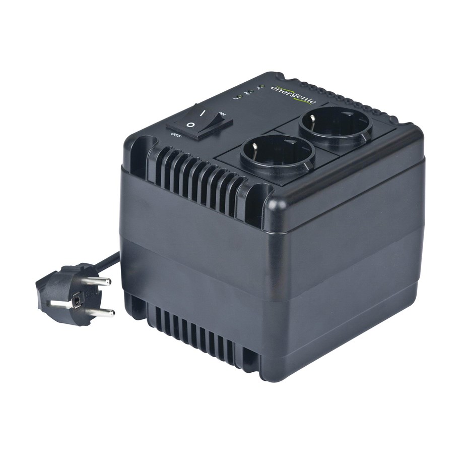 Netzteile - Gembird EnerGenie EG-AVR-1001 - automatic voltage regulator - 600 Watt - 1000 VA Netzteile - 600 Watt - ATX - 80 Plus - EG-AVR-1001