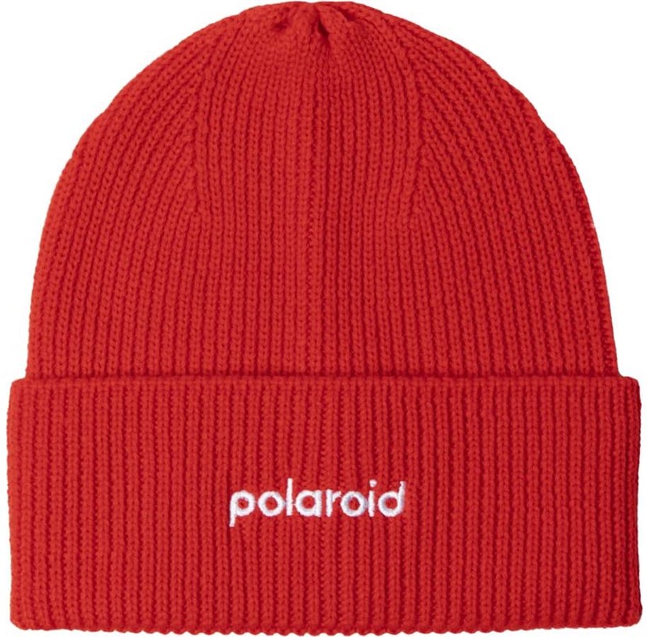 Merchandise - Polaroid - Beanie Red - Beanie - 6317