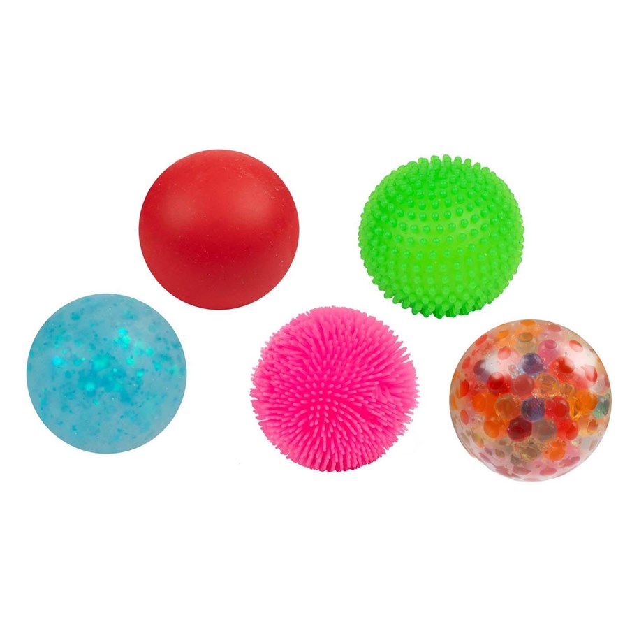 Kleine Mitbringsel für Kinder - Toi-Toys - Fun Squishy Anti-stress Ball 5 pcs. - 35271A