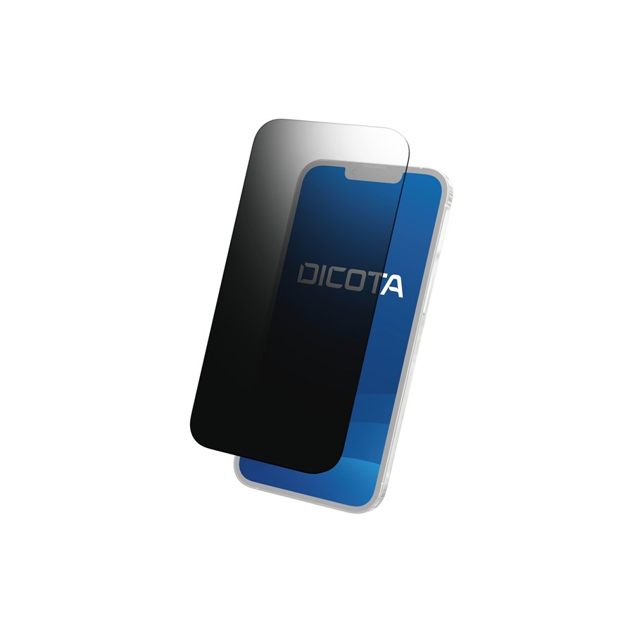 Handys - Anderes Zubehör - Dicota 4-Way Adhesive Blickschutzfilter für Apple iPhone 16 Pro Max | Schwarz - D80180-4AD