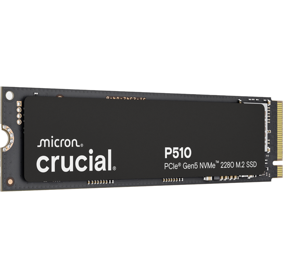 SSD - Crucial P510 SSD - 1TB - Ohne Kühlkörper - M.2 2280 - PCIe 5.0 - CT1000P510SSD8