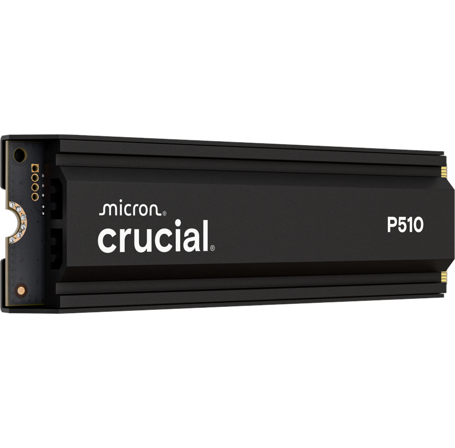 SSD - Crucial P510 SSD - 1TB - Mit Kühlkörper - M.2 2280 - PCIe 5.0 - CT1000P510SSD5